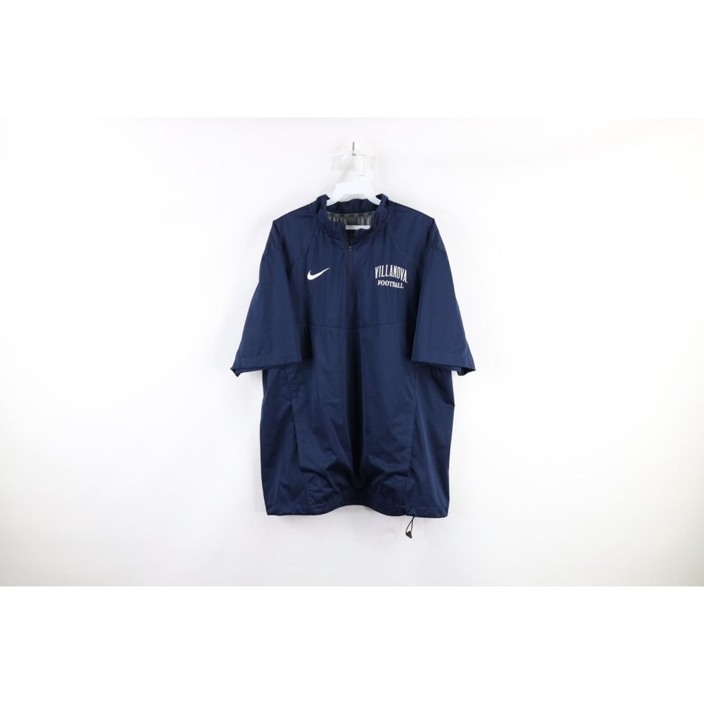 Nike Mens Medium Team Issued Villanova University Football Waterproof Jacket